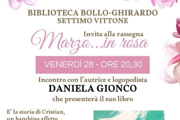 Daniela Gionco, autrice e logopedista, presenta il suo libro "Libero"