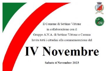 Commemorazione IV Novembre