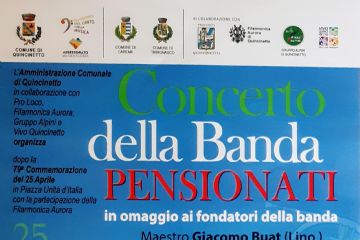 Concerto della Banda di Pensionati del Comune di Quincinetto