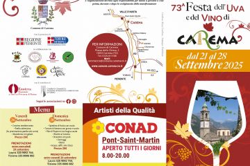 73^ Festa dell'Uva e del Vino di Carema - Andar per Cantine Antiche