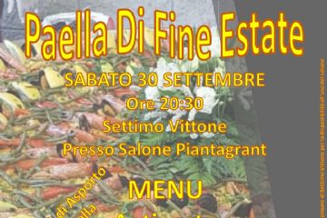 Paella di fine estate