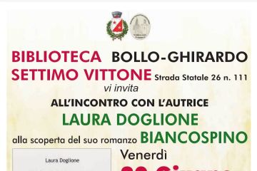 Biancospino - incontro con l'autrice Laura Doglione