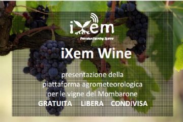 Presentazione della piattaforma agrometeorologica per le vigne del Mombarone